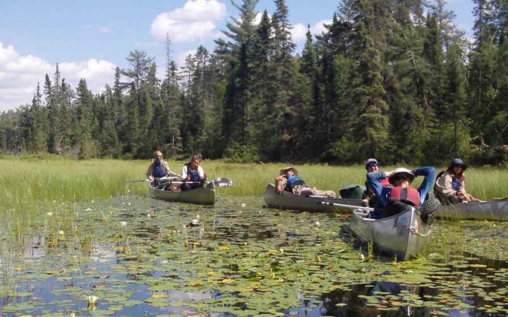 canoeing gap year program 